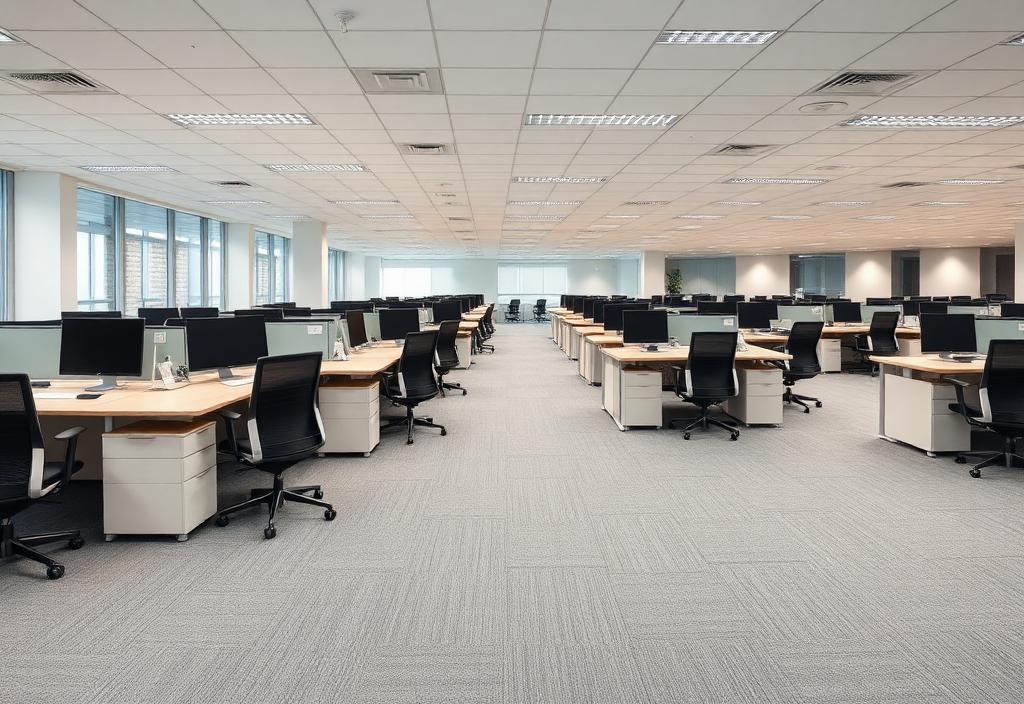Commercial carpet cleaning result 1