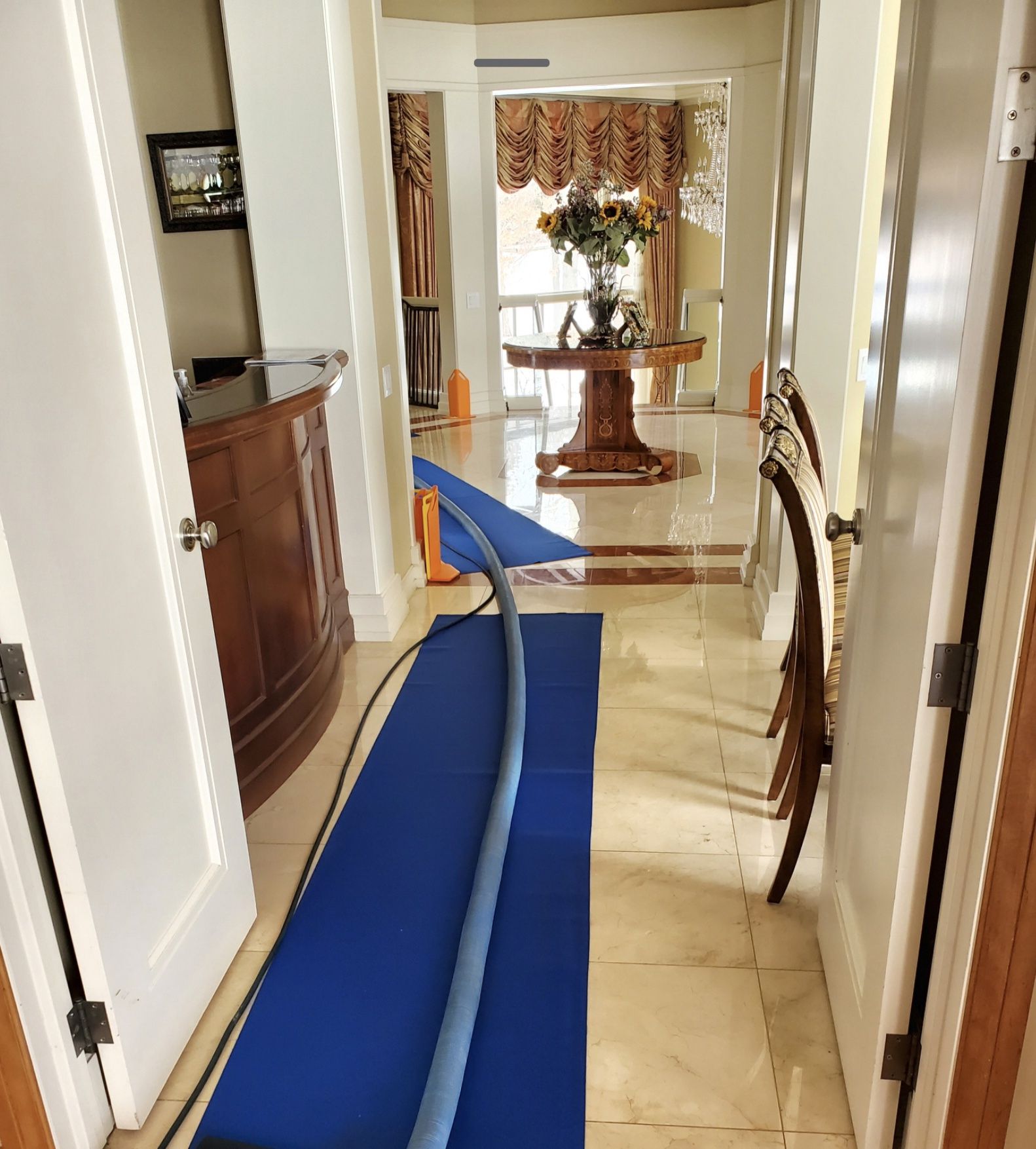 LVT & Stone Cleaning result 1