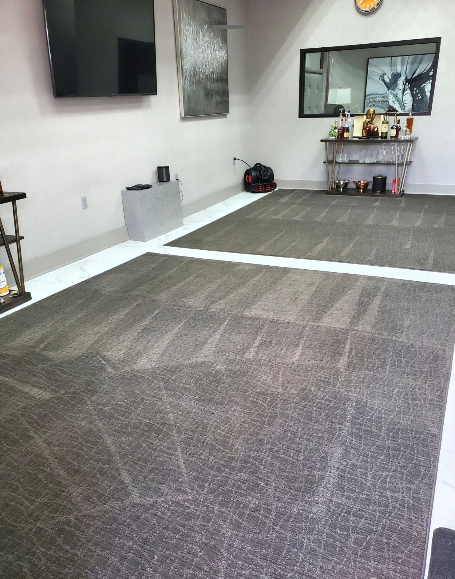 Residential carpet cleaning result 6