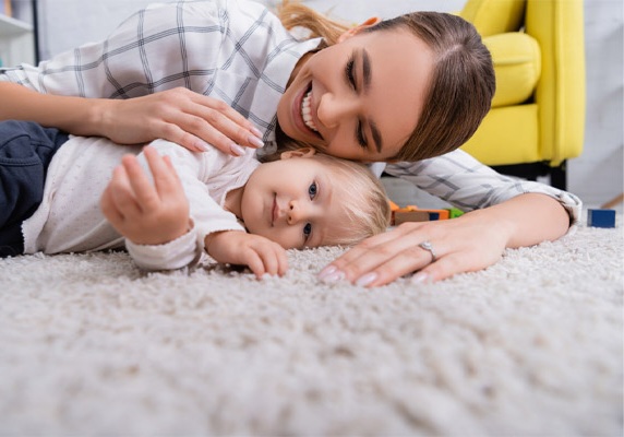 Residential carpet cleaning
